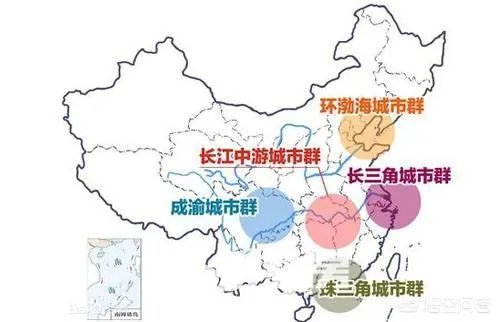 现在中国长江三角洲指在哪里的经济圈，代表城市有哪些？