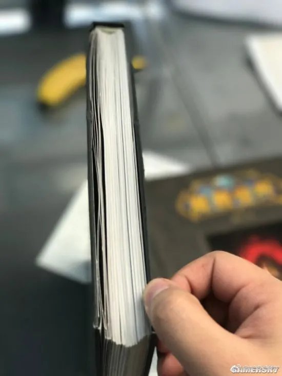 《魔兽编年史》中文版第二卷样书曝光 精美堪比原版