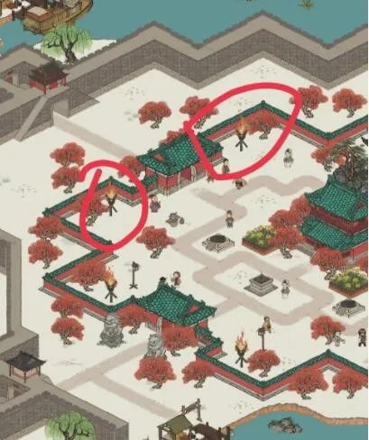 江南百景图大角摆放攻略