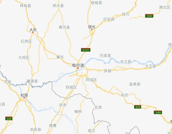 2019黑龙江地图全图高清版大图 黑龙江电子地图详细地址查询