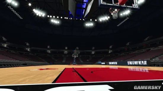 《NBA2KOL2》球场大图 热血与汗水的赛场舞台