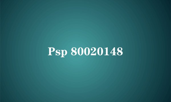 Psp 80020148