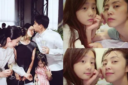 孙莉黄磊视角 晒照夸奖老婆颜值高和女儿似姐妹