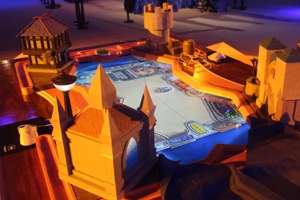 炉边战火现场图集 高度还原炉石竞技场