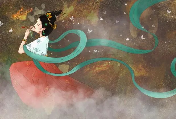 水下飞天舞蹈的飞天动作与什么有关