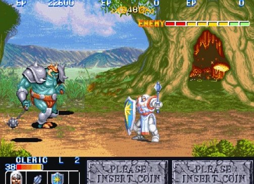 经典街机游戏《龙王战士》怎么用盾牌抵挡攻击呢？