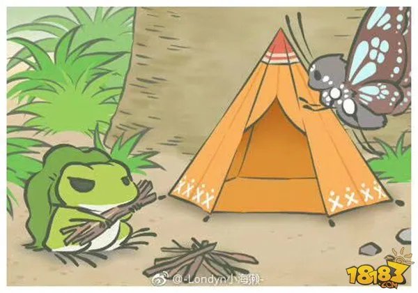 旅行青蛙图片明信片汇总 旅行青蛙相册大全
