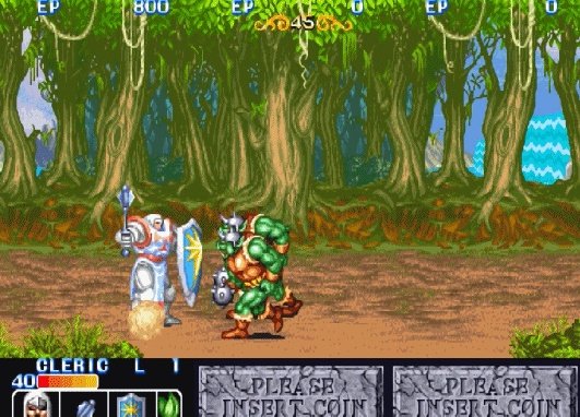 经典街机游戏《龙王战士》怎么用盾牌抵挡攻击呢？