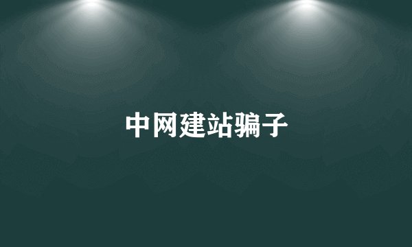 中网建站骗子