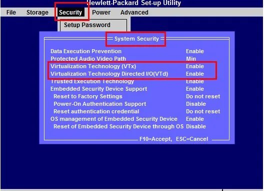 hpdc7900 bios里头找不到设置Virtualization