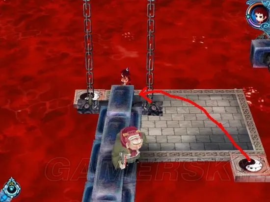 《仙剑奇侠传3外传问情篇》锁妖塔4层迷宫走法图解 锁妖塔4层怎么走