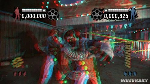 《死亡之屋：赶尽杀绝加长版(The House of the Dead：Overkill Extended Cut)》3D版截图欣赏