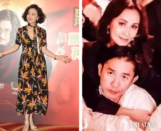 刘嘉玲揽老公合影惹网友调侃梁朝伟扁嘴表情成亮点