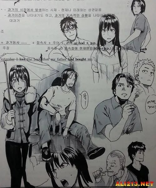 杜甫涂鸦算什么？看韩国考生在试卷上的终极涂鸦