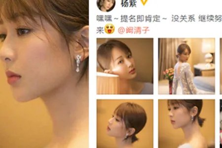 杨紫回应未获奖 提名就是肯定