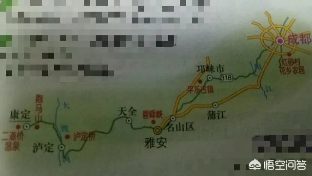 铁索桥在今天四川哪？