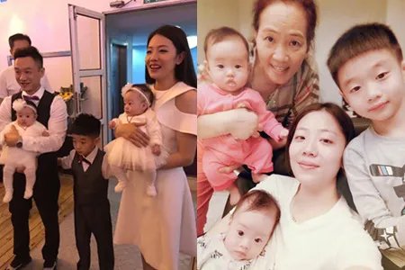 杨威双胞胎女庆生 儿子又在做什么呢