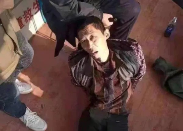 越狱犯朱贤健被抓的时候是什么反应?