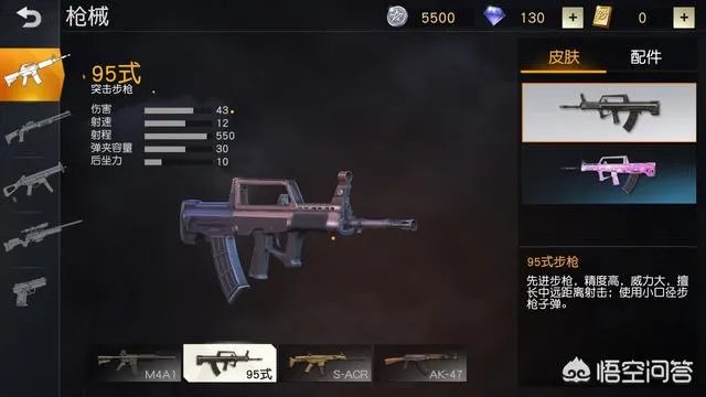 荒野行动中的95式枪怎么样?