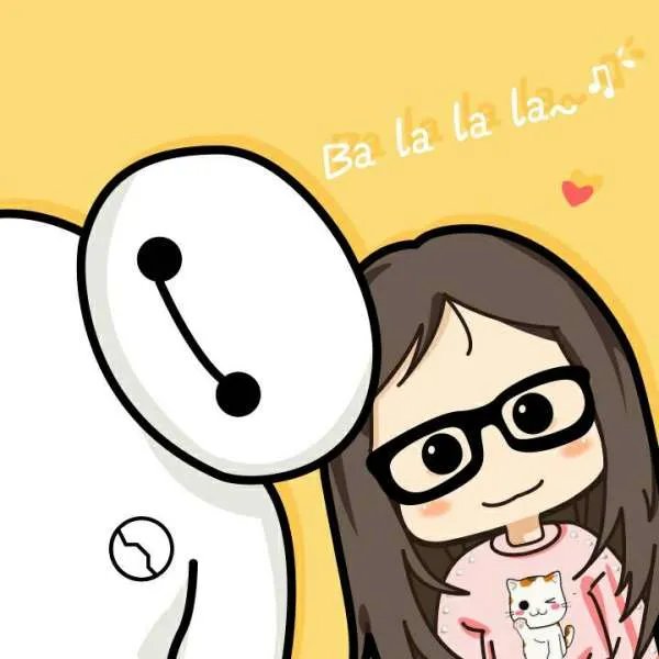 大白情侣头像一对两张