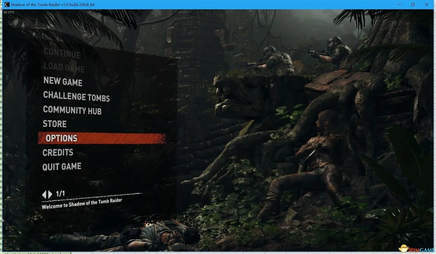 古墓丽影暗影怎么设置中文