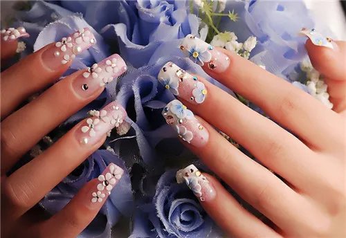 新娘美甲常见的种类有哪些 2017最新美甲款式