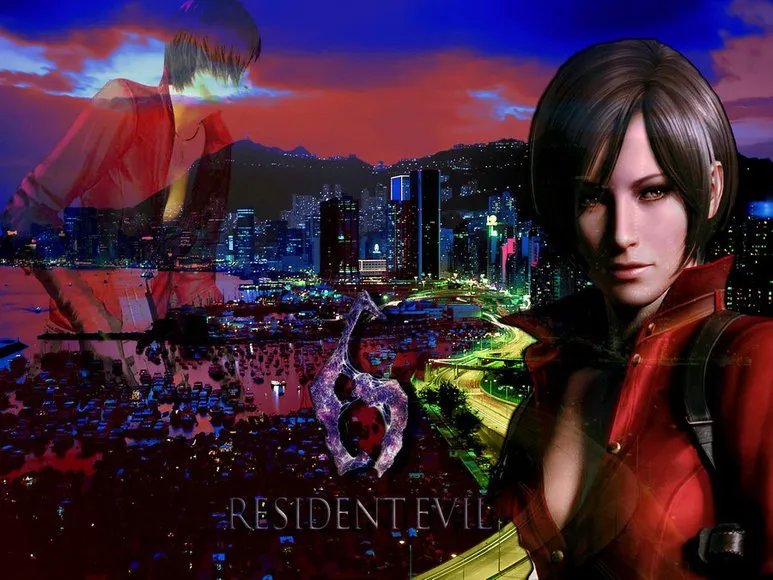 求一些生化危机6里艾达的电脑桌面静态壁纸，谢谢了