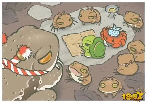 旅行青蛙图片明信片汇总 旅行青蛙相册大全