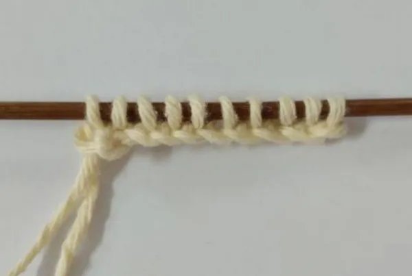 毛线围巾的编织方法