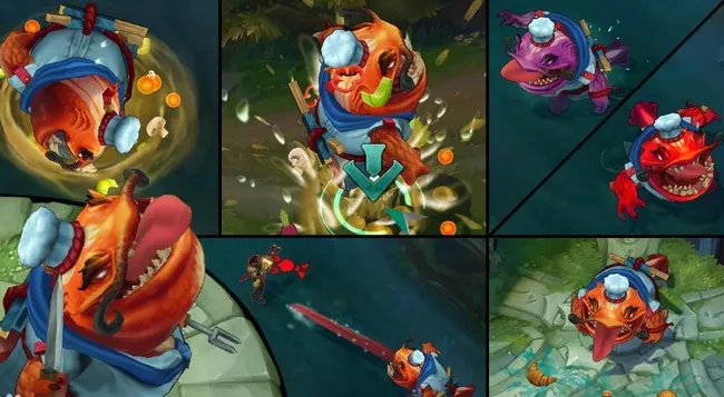 lol塔姆五星大厨手感怎么样？