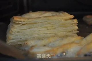 自制244层酥皮 菠萝布丁丹麦酥 及 奶酪酥条