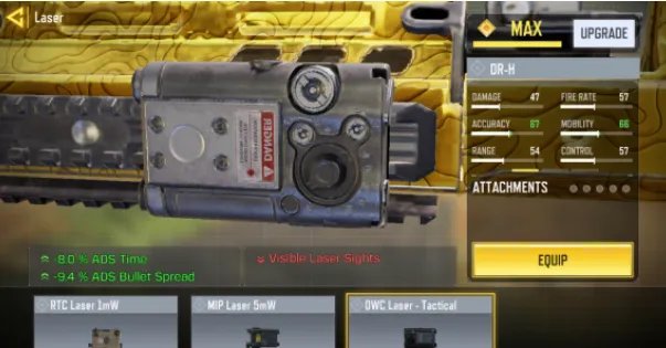 《使命召唤手游》drh配件搭配推荐