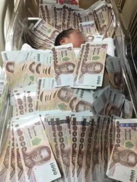 婴儿盖40万睡是怎么回事？