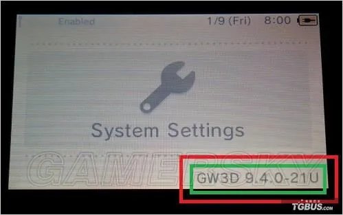 3DS烧录卡GateWay使用图文教程