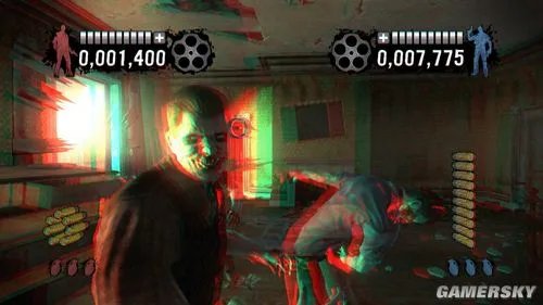 《死亡之屋：赶尽杀绝加长版(The House of the Dead：Overkill Extended Cut)》3D版截图欣赏