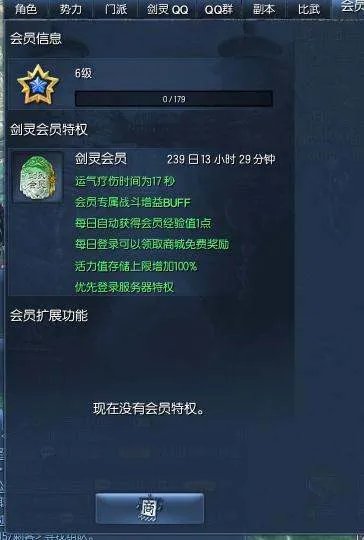 剑灵会员都有什么用