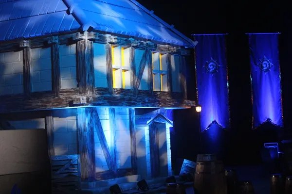 炉边战火现场图集 高度还原炉石竞技场