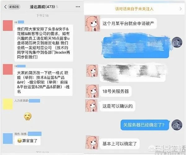 网曝熊猫直播18号关服,PDD直播间改名“全完了”,大批主播失业,如何评价此事?