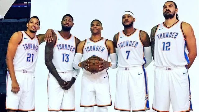 雷霆现在的“三巨头”对比曾经的“雷霆三少”,谁更厉害?