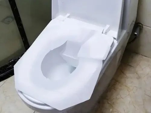 一次性马桶垫纸怎么用