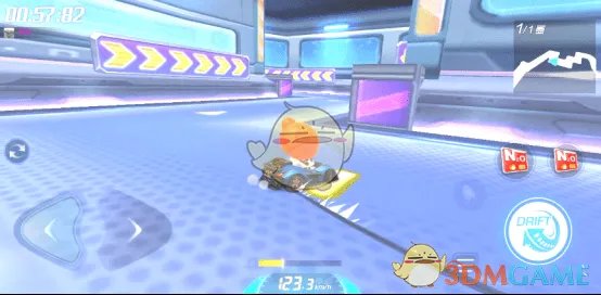 《跑跑卡丁车手游》太空蜿蜒跑道难点和捷径分析介绍