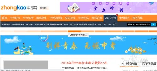 2019中考分数查询