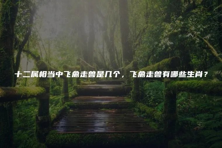 十二属相当中飞禽走兽是几个，飞禽走兽有哪些生肖？