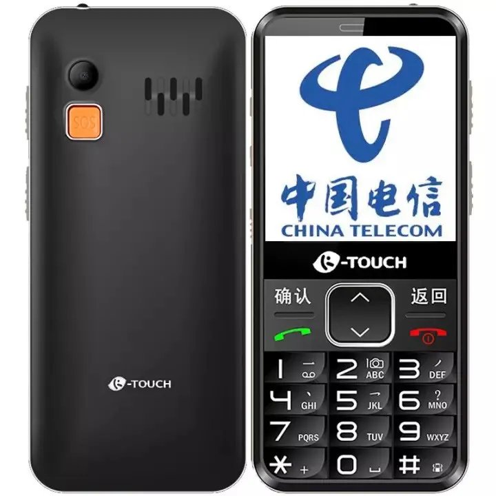 天语（k-touch）L580智能机（移动/联通2G 红色 双卡双待 老人机） 京东198元