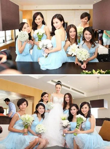 李小璐伴娘团都是谁