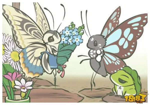 旅行青蛙图片明信片汇总 旅行青蛙相册大全