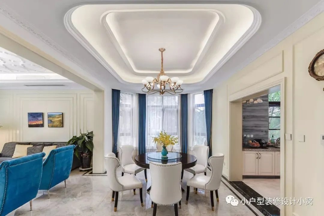 装修效果图 | 餐厅吊顶装修效果图