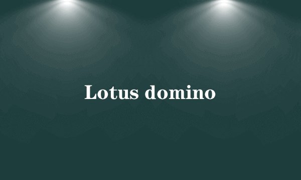 Lotus domino