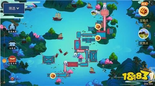 剑网3指尖江湖风景点一览 已知宝箱合集解析