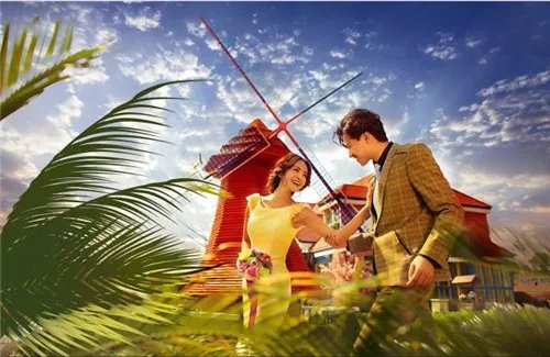 外景婚纱摄影效果图欣赏 拍外景婚纱的注意事项